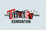 You Thrifty Animal Edmonton Logo with #E8EDF2 background
